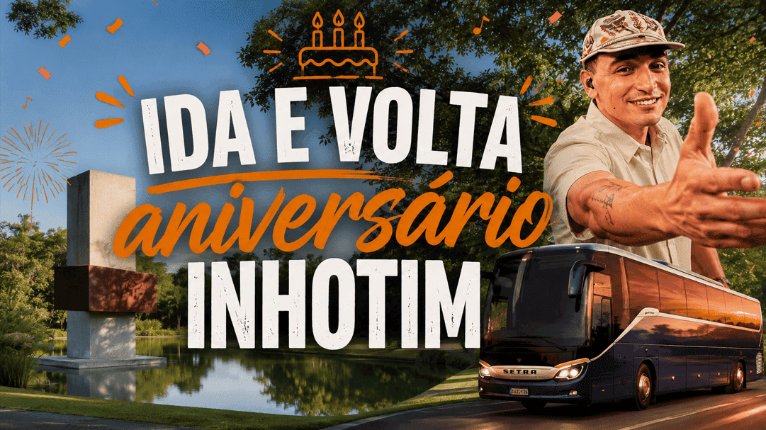 Transfer Bh/Inhotim/Bh Final de Semana (Aniversário Inhotim)